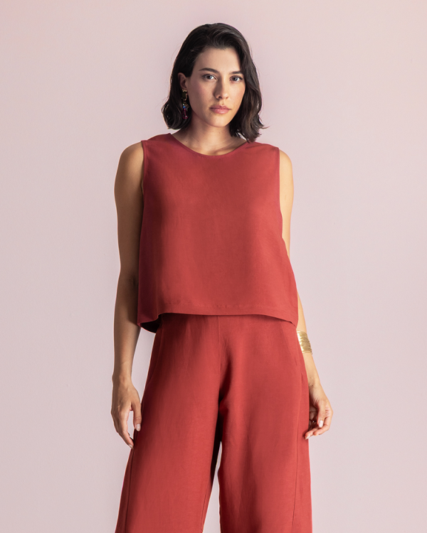 Cropped top - Moutaki