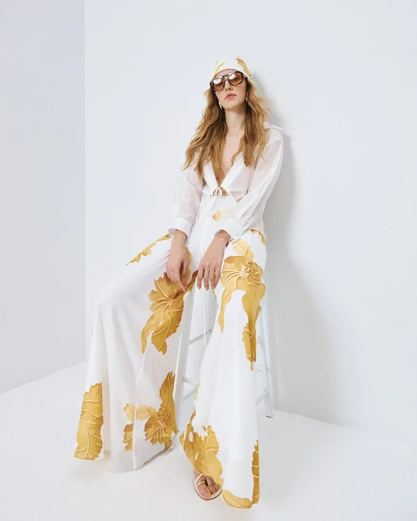 Wrap blouse with a collar - Access Fashion