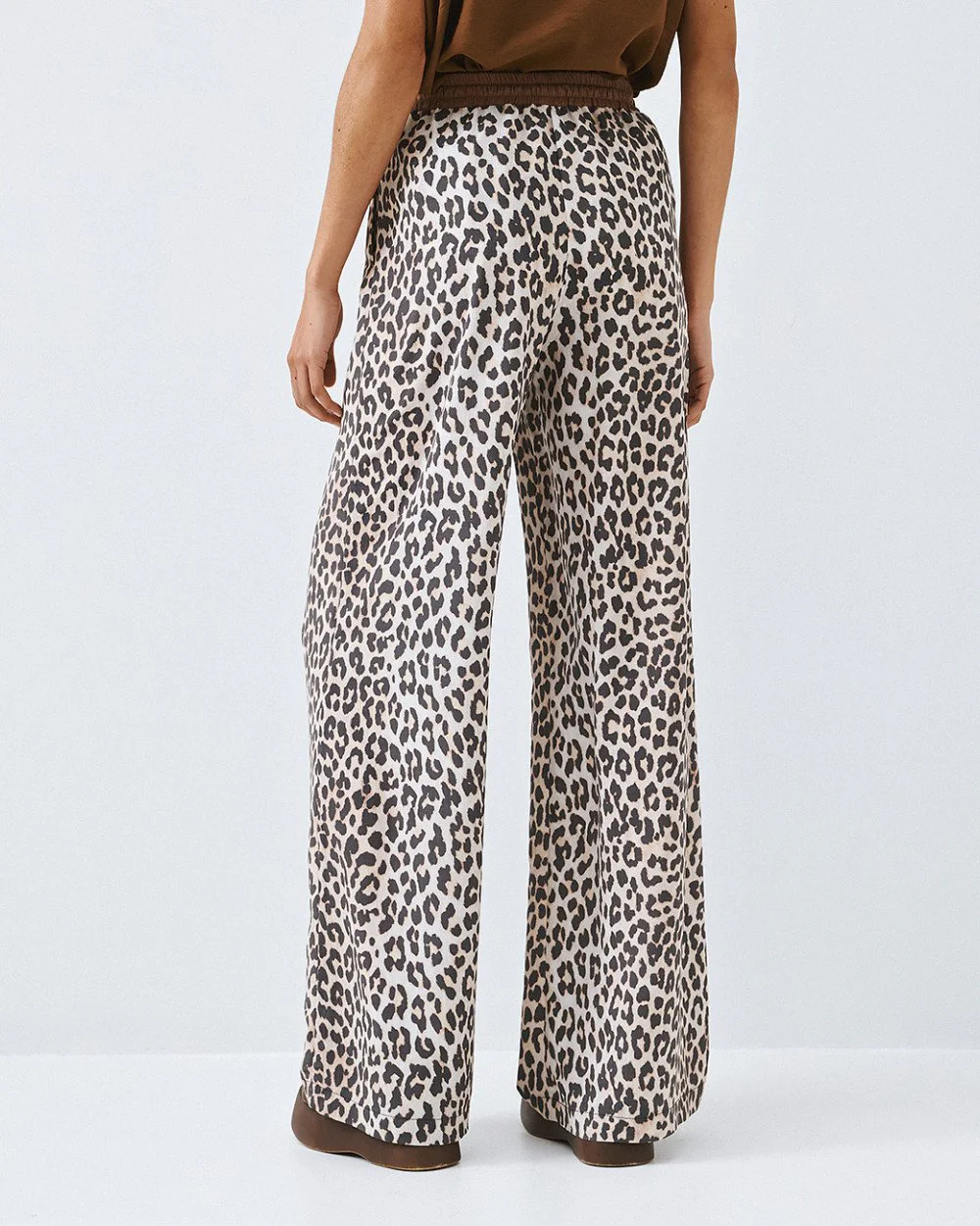 Brouska - S26-5026-0007 Leopard-print pants - Access Fashion - Image 3