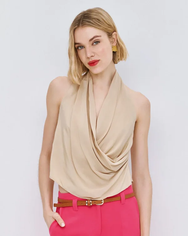 Wrap halter top - Access Fashion