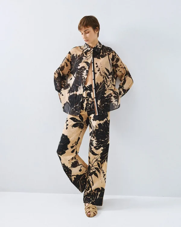 Floral print relaxed  shirt - Access Fashion