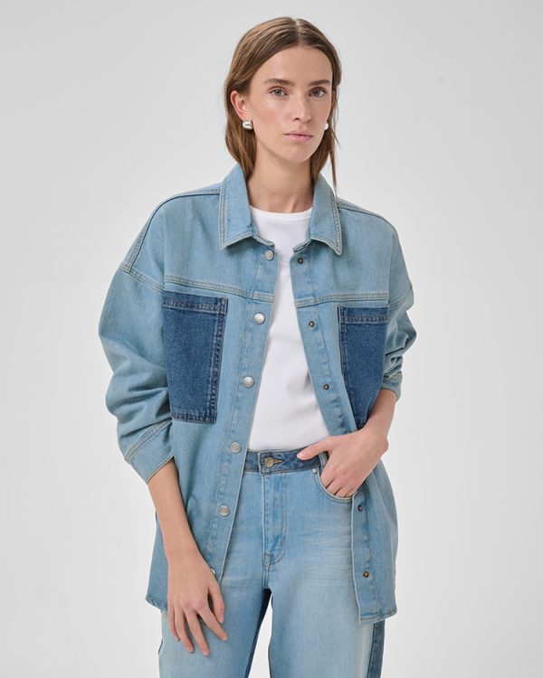 MW Mazie 139 boxy mix shirt - My Essential Wardrobe