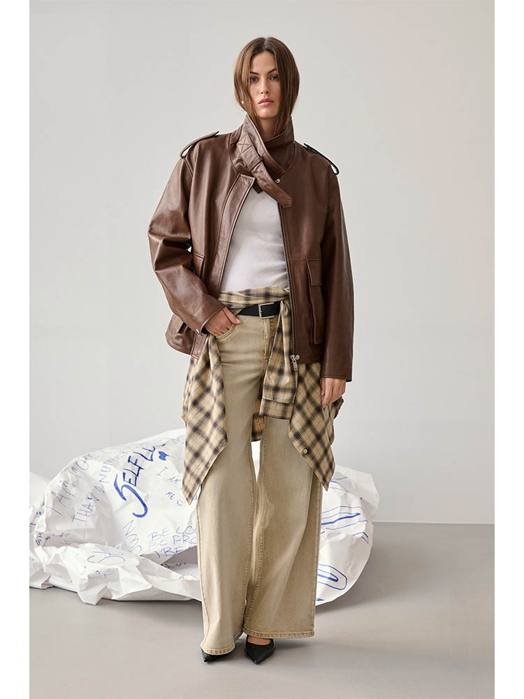 Brouska - MES26-5505 Nielle 182 high x-wide denim - My Essential Wardrobe