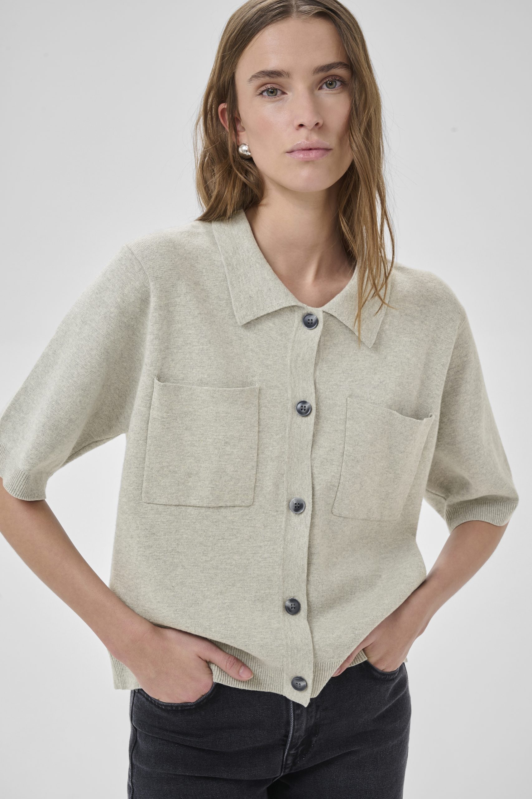 Brouska - MES26-5473 MWStino knit cardigan - My Essential Wardrobe - Image 4