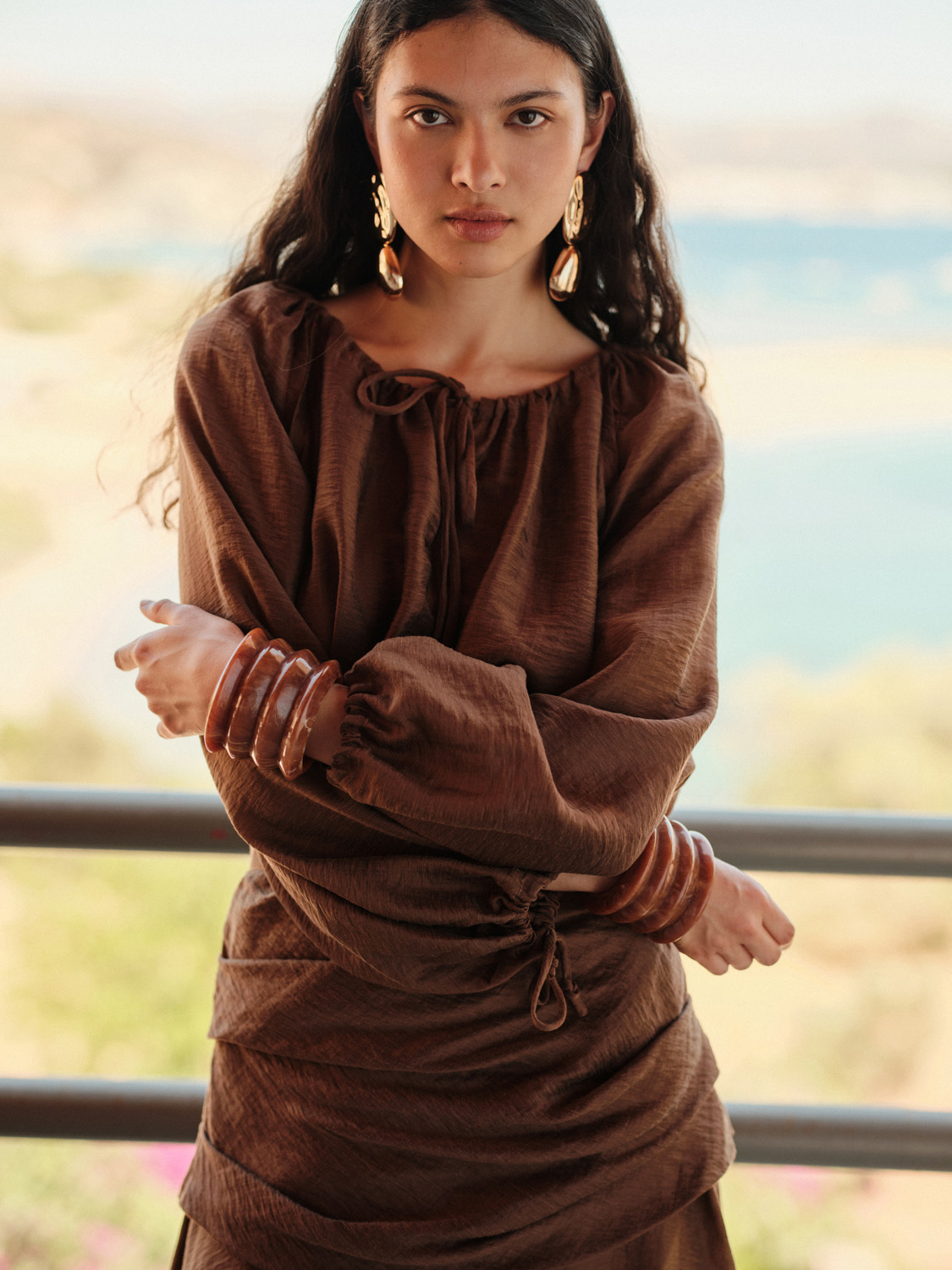 Brouska - DES26-035G Nomad blouse - Devotion Twins