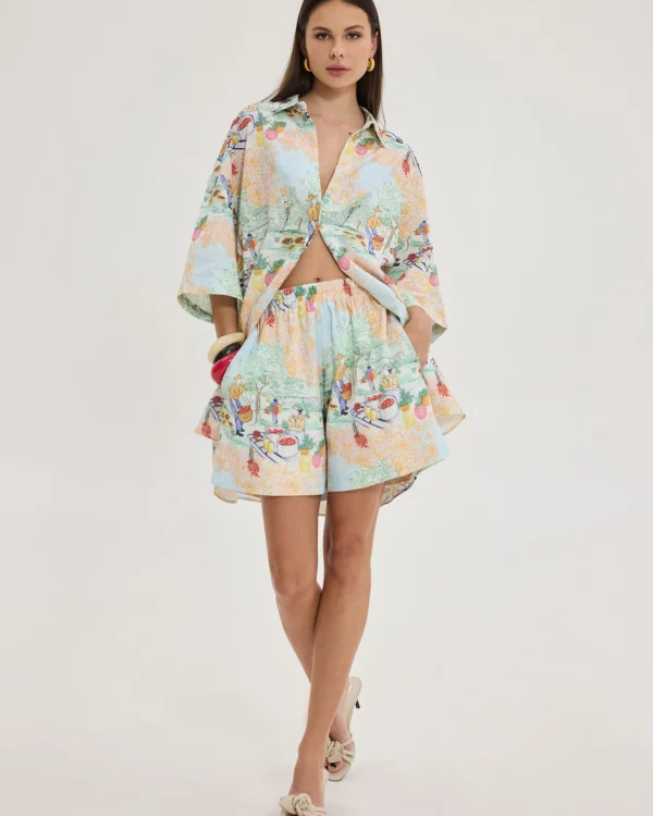 Alternative view of Toulouse shorts - Hemithea