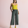 Relaxed wide-leg culottes - Moutaki