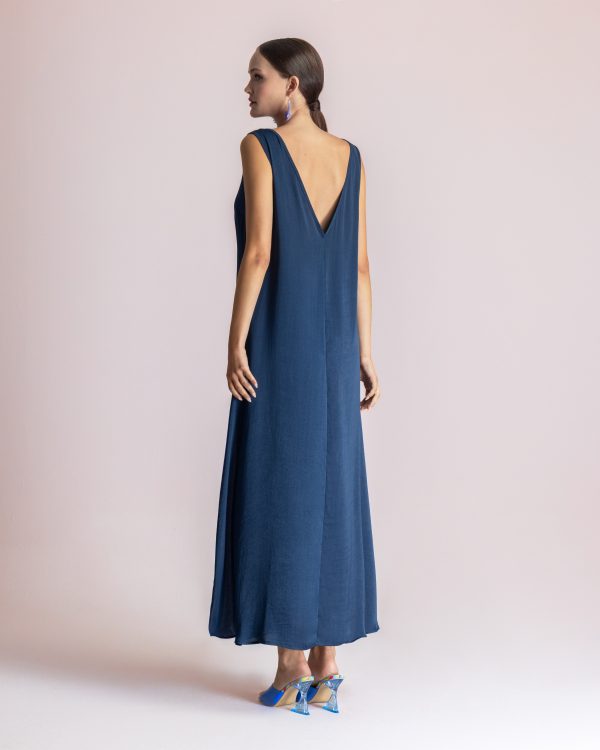 Alternative view of Maxi dress with detachable belt - Moutaki