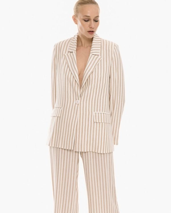Ring striped blazer - 4Tailors