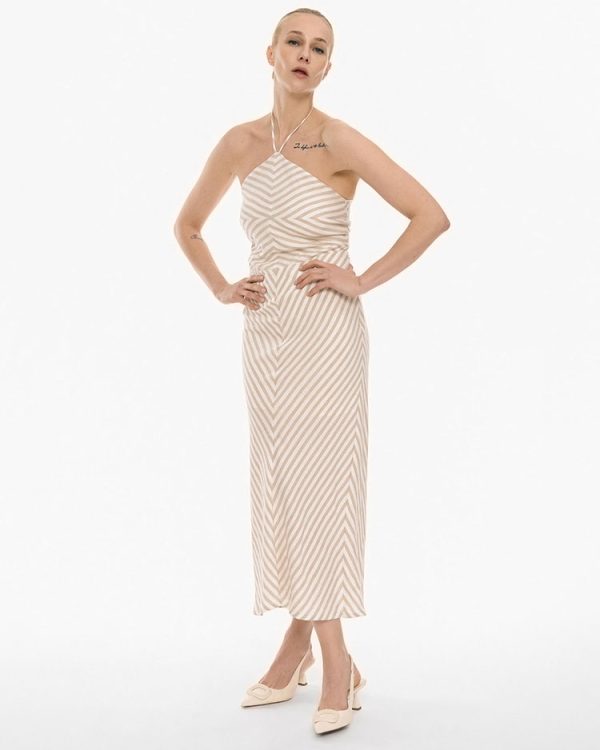 Ring striped dress - 4Tailors