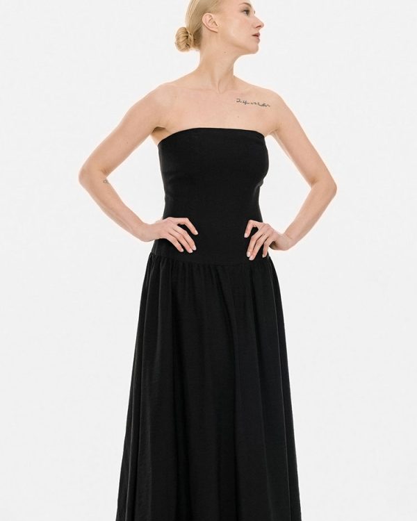 Ringline low-waist dress - 4Tailors