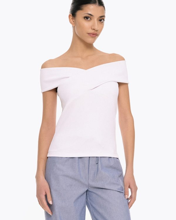 Afterring off-shoulders top - 4Tailors
