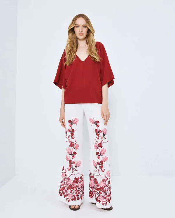 Floral print pants - Access Fashion