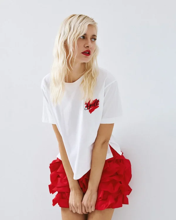 T-shirt with embroidery - Access Fashion