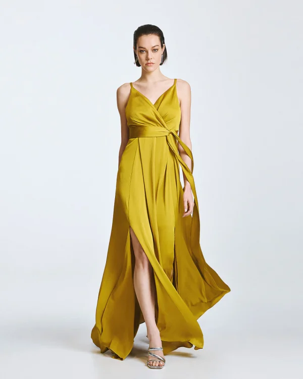 Maxi dress with tie detail - Access Fashion