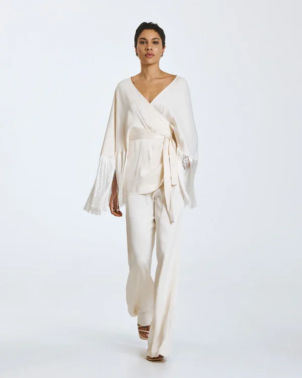 High-waisted wide-leg pants - Access Fashion