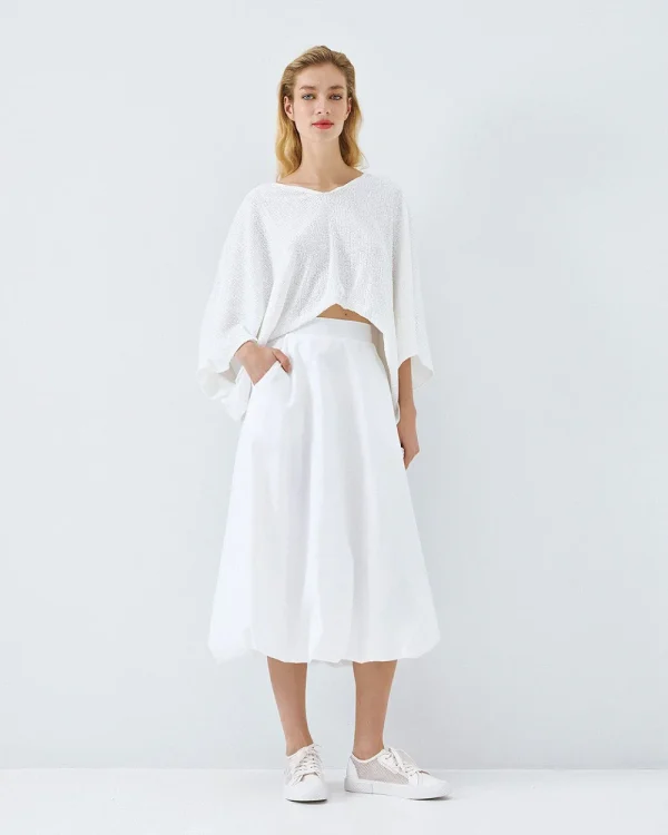 Midi balloon skirt - Access Fashion