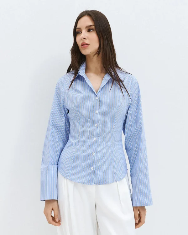 Fitted striped shirt - Access Fashion