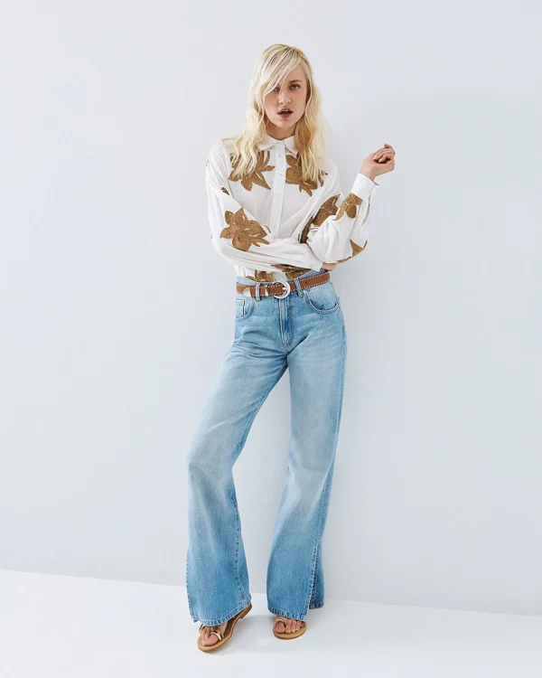 Embroidered shirt - Access Fashion