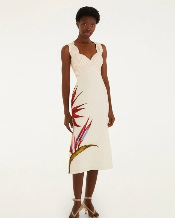 Strelitzia midi dress - Farm Rio