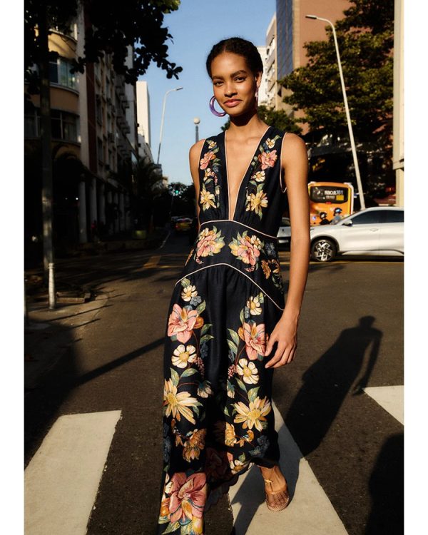 Maira floral dress - Farm Rio