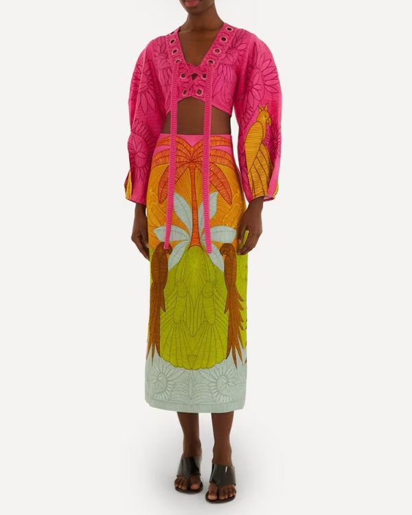 Usiacuri maxi skirt - Farm Rio