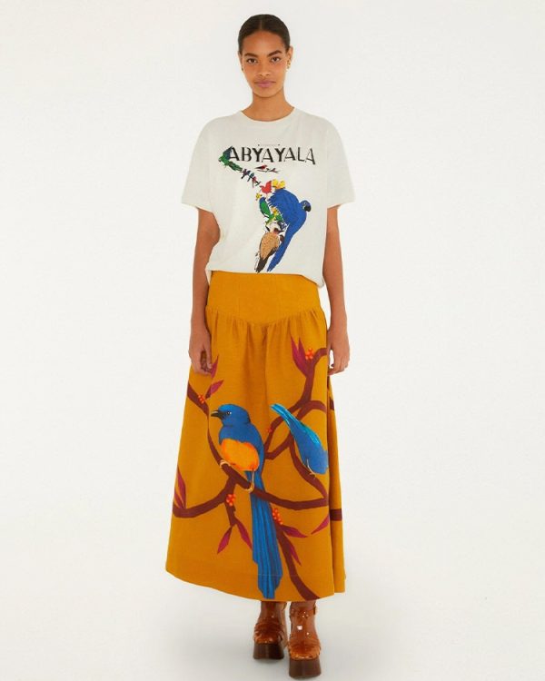 Linen maxi skirt - Farm Rio