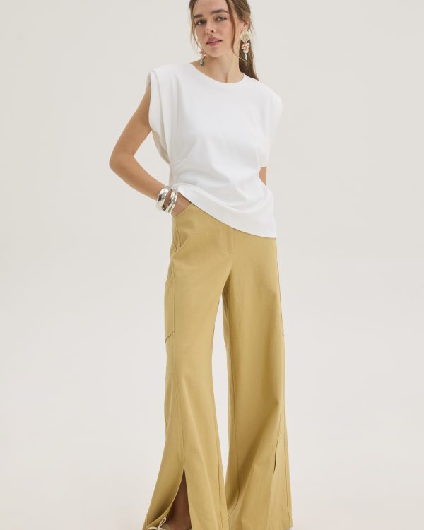 Structured sleeveless blouse - Innocent