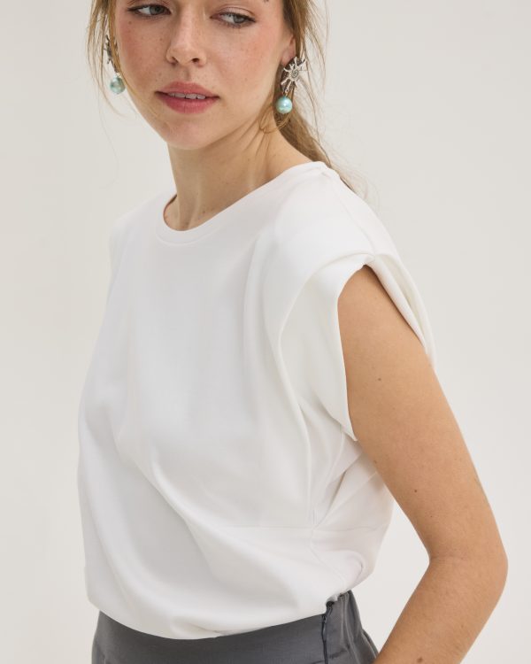 Alternative view of Structured sleeveless blouse - Innocent