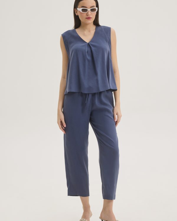 Cropped straight-leg pants - Innocent