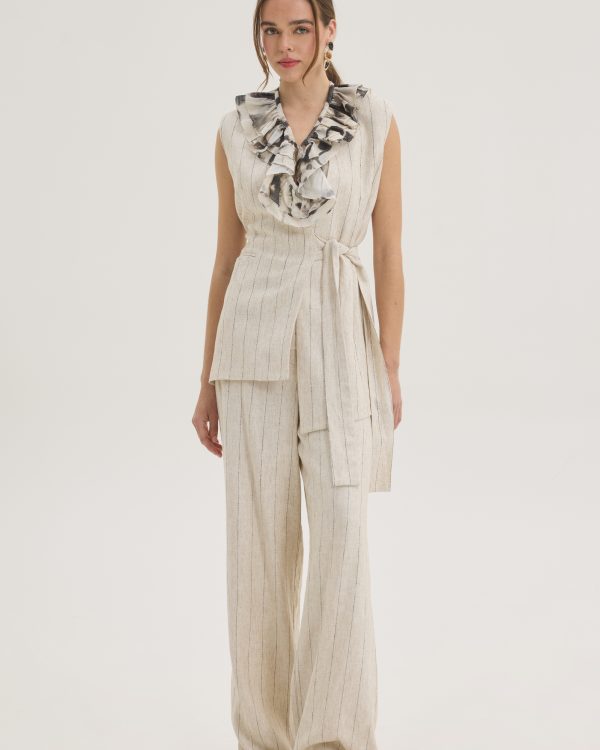 Alternative view of Wrap blouse with v-neck - Innocent