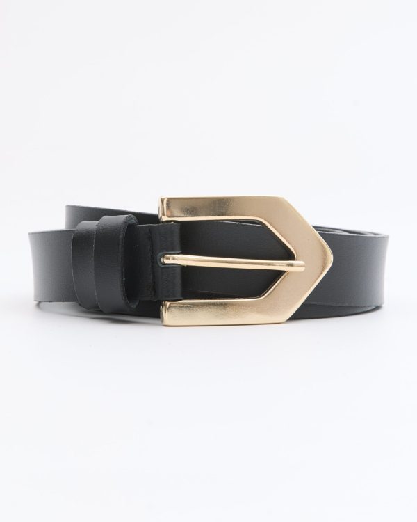 Alternative view of Forever leather belt -Leather Twist