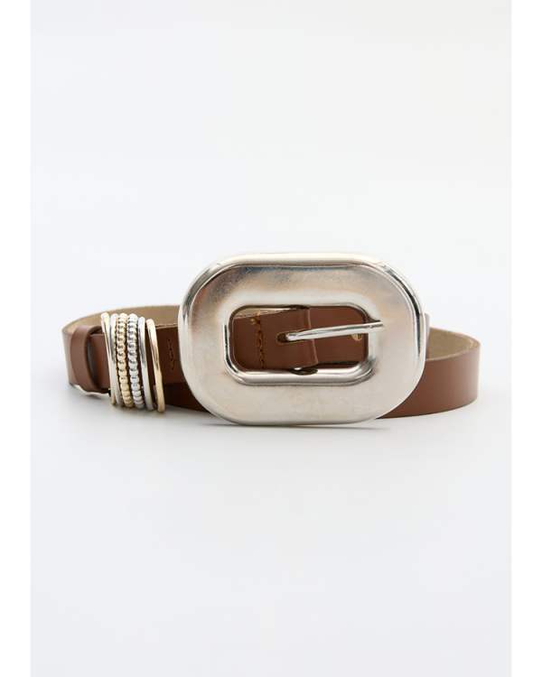 Oval treassure belt - Leather Twist