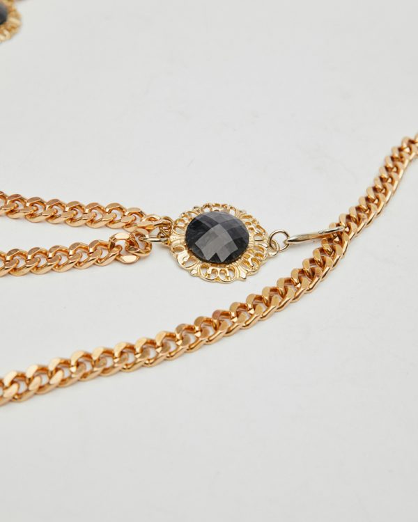 Alternative view of Lory chain belt - Leather Twist