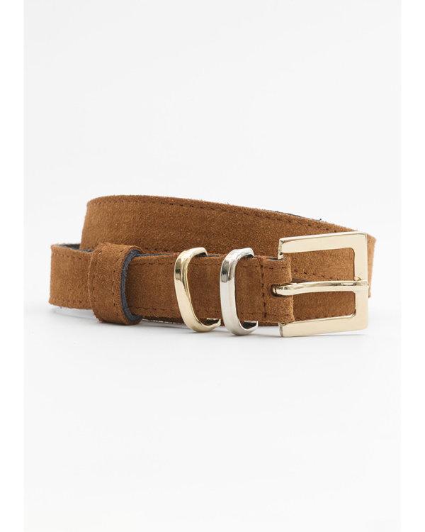 Ellis leather belt -Leather Twist