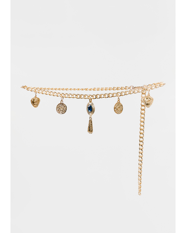 Dominica chain belt - Leather Twist