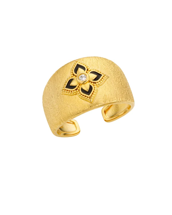 Lotus cuff ring - Mya Bay