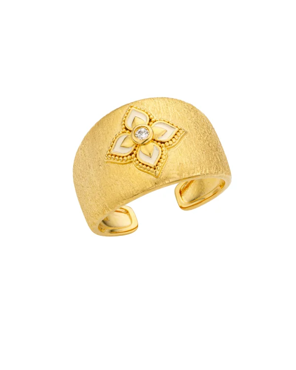 Lotus cuff ring - Mya Bay