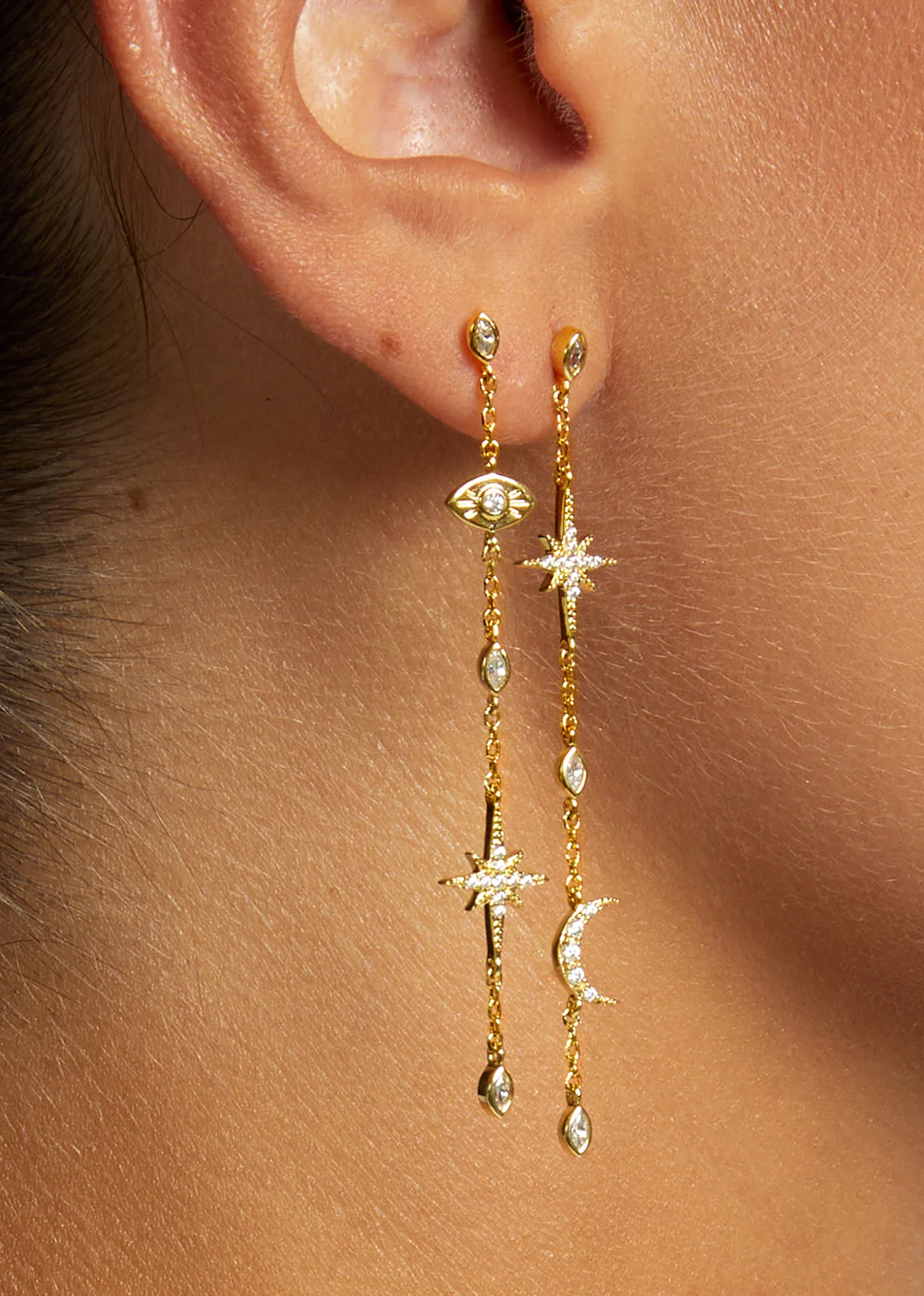Brouska - MBS26-BO233 Constellation earrings - Mya Bay - Image 2