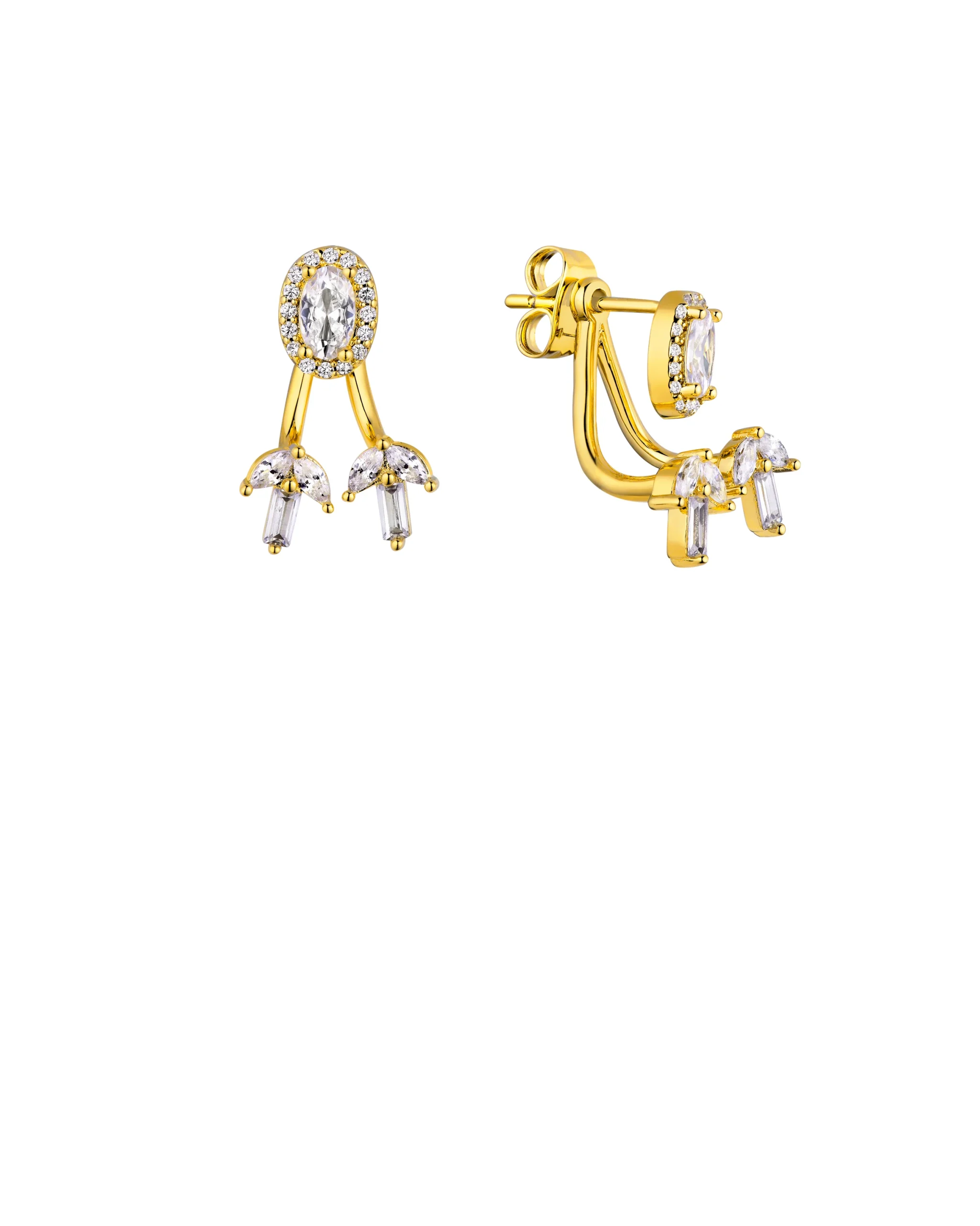 Brouska - MBS26-BO352 Dynasty branch earrings - Mya Bay