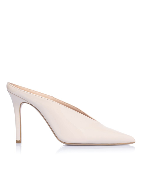 Patent mule heels - Sante Shoes