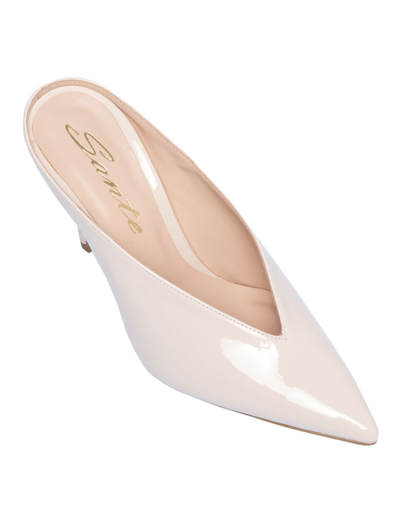Alternative view of Patent mule heels - Sante Shoes