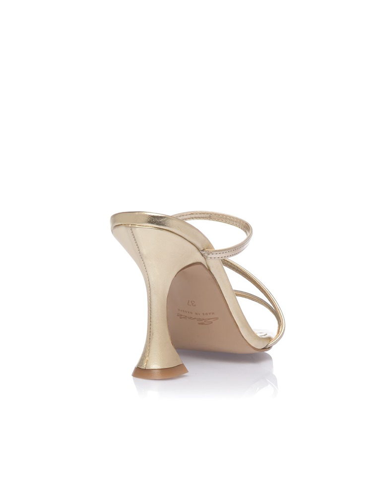 Brouska - SAS26-270 Metallic strappy mule heels - Sante Shoes - Image 7