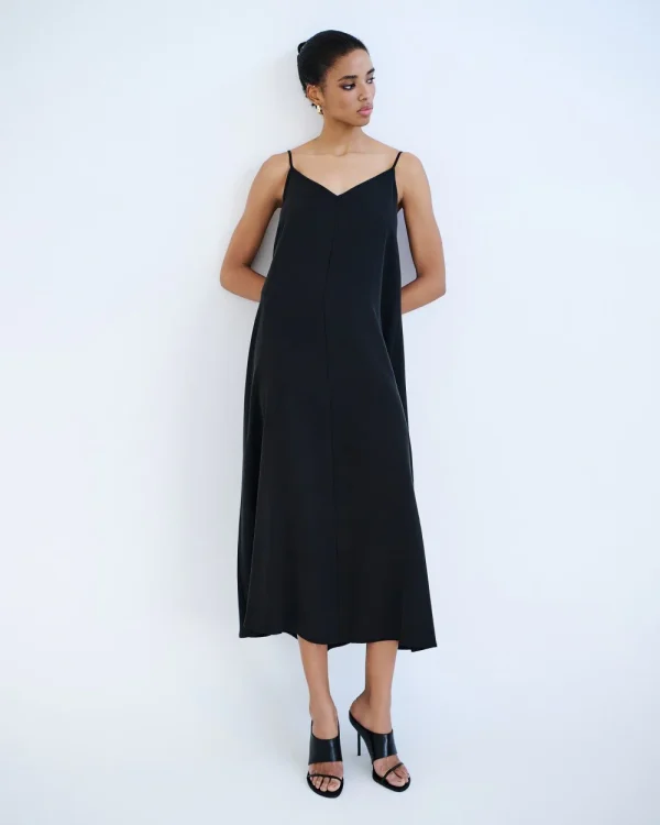 Long dress with straps - Access Fashion