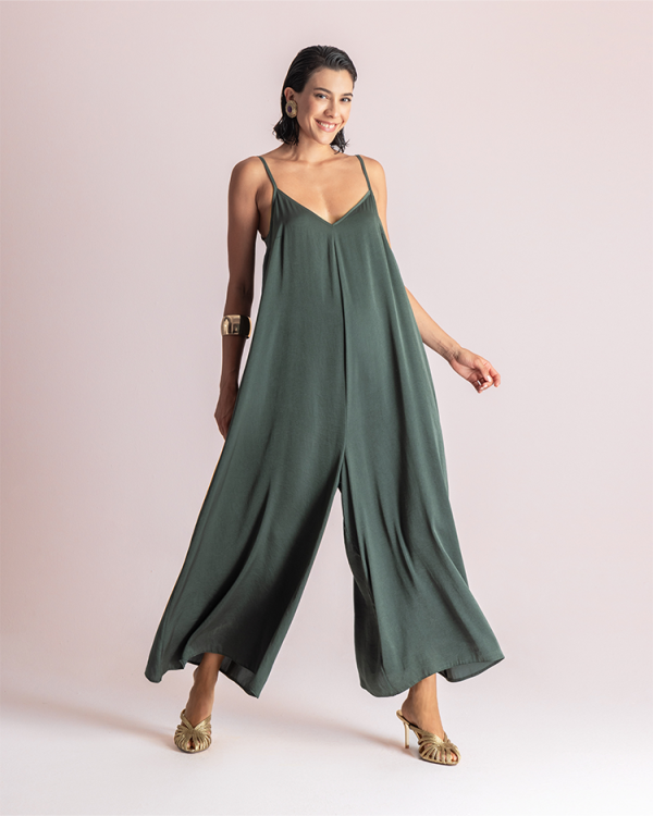 Wide-leg jumpsuit - Moutaki