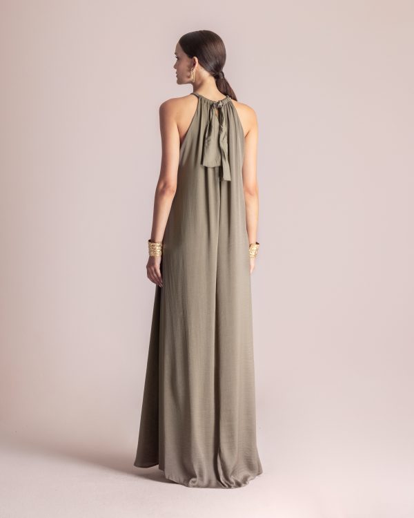 Alternative view of Halter maxi dress - Moutaki
