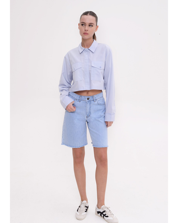 Blossom denim short - Sac & Co