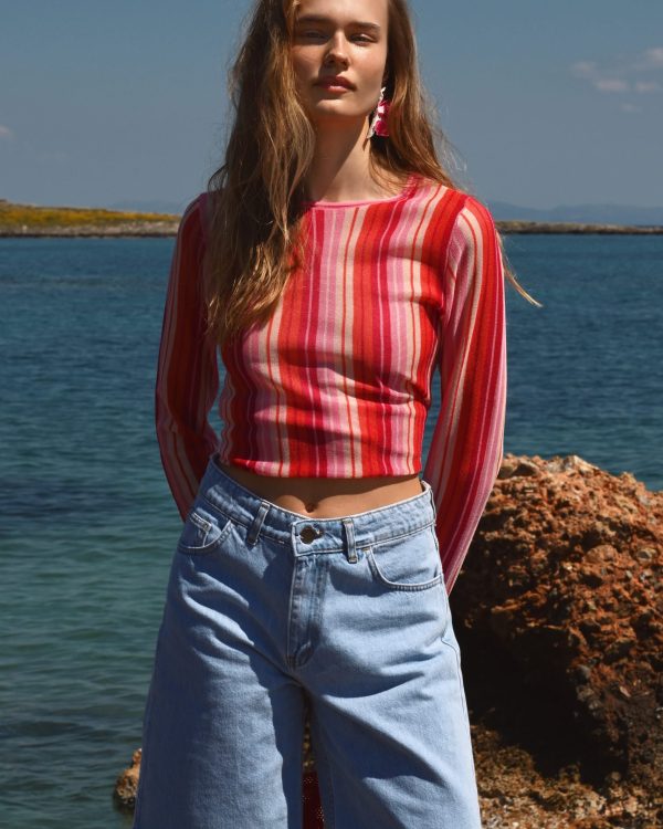 Alternative view of Blossom denim short - Sac & Co