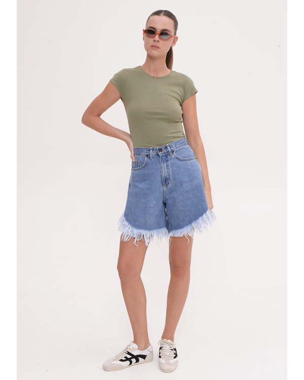 Domna denim short - Sac & Co