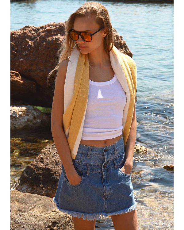 Everly denim skirt - Sac & Co